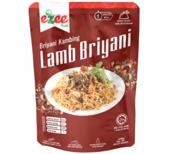 (PRE-ORDER) EZEEFOOD BRIYANI KAMBING LOW GI, GLUTEN FREE 250G