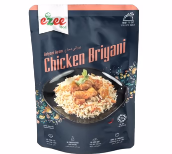 (PRE-ORDER) EZEEFOOD CHICKEN BRIYANI LOW GI, GLUTEN FREE 250G