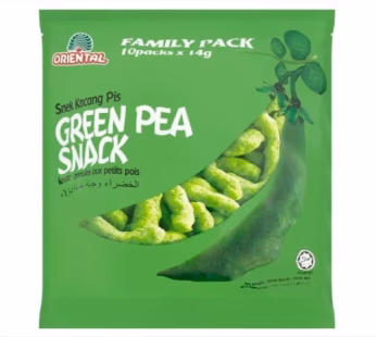 ROTA GREEN PEAS CRACKERS FAMILY PACK 8X14G
