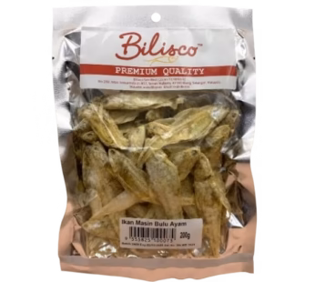 BILISCO DRIED SALTED FISH (BULU AYAM) 200G