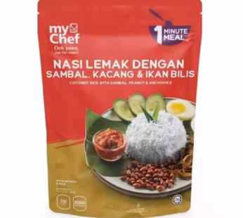 (PRE-ORDER) MYCHEF HALAL NASI LEMAK 275G