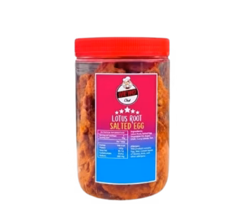 (PRE-ORDER) HERO CHEF LOTUS ROOT – SALTED EGG FLAVOR 200G