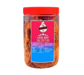 (PRE-ORDER) HERO CHEF LOTUS ROOT – SALTED EGG FLAVOR 200G