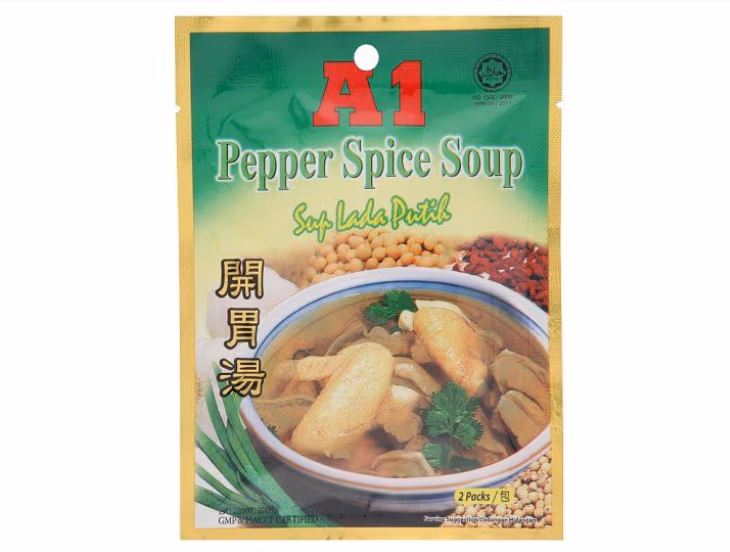 A1 HALAL PEPPER SPICE SOUP 40G