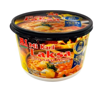 A1 CURRY LAKSA BOWL NOODLE 140GM